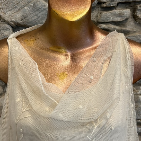 Mesh overlay top - Picture 3 of 8